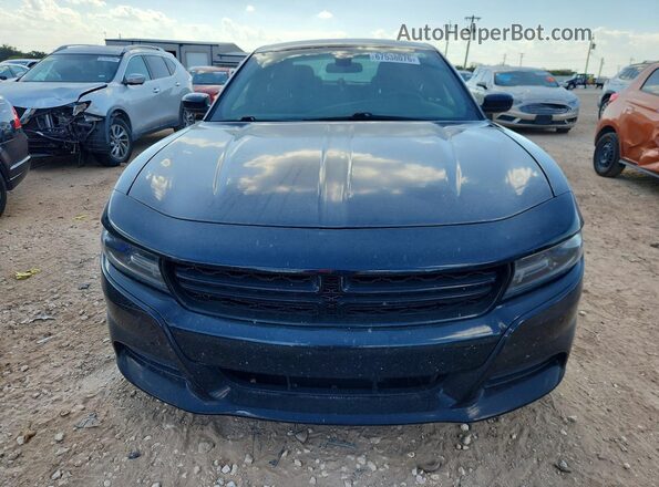 2C3CDXAG8JH298742 2018 DODGE CHARGER Black Widok z przodu