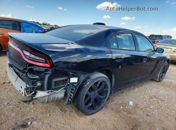 2C3CDXAG8JH298742 2018 DODGE CHARGER Black Tył prawy
