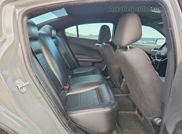 2C3CDXAGXKH638653 2019 DODGE CHARGER Серый Вид задних сидений