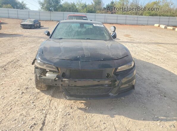 2C3CDXAT1KH592482 2019 DODGE CHARGER Black Front view