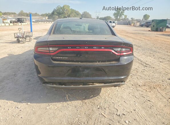 2C3CDXAT1KH592482 2019 DODGE CHARGER Black Rear view
