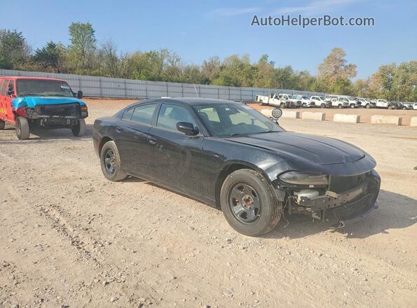2C3CDXAT1KH592482 2019 DODGE CHARGER Black Front right