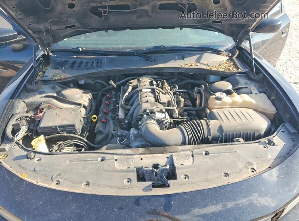 2C3CDXAT2JH206151 2018 DODGE CHARGER Черный Вид задней части салона