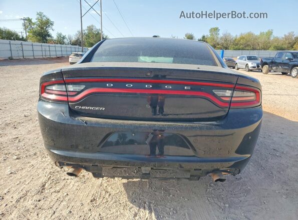 2C3CDXAT2JH206151 2018 DODGE CHARGER Черный Вид сзади