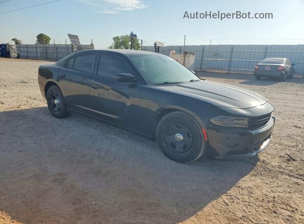 2C3CDXAT2JH206151 2018 DODGE CHARGER Черный Передняя правая четверть