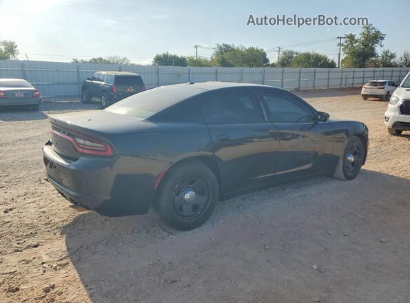 2C3CDXAT2JH206151 2018 DODGE CHARGER Черный Задняя правая четверть