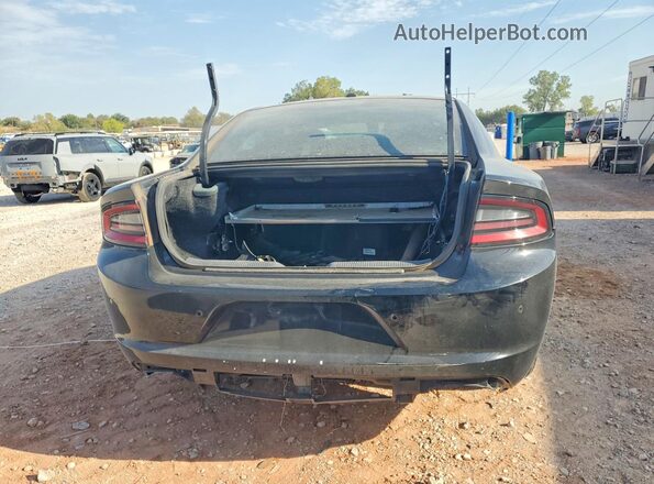 2C3CDXAT5KH592467 2019 DODGE CHARGER Black Widok z tyłu