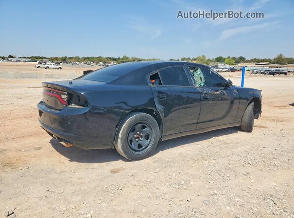 2C3CDXAT7JH180730 2018 DODGE CHARGER Черный Задняя правая четверть