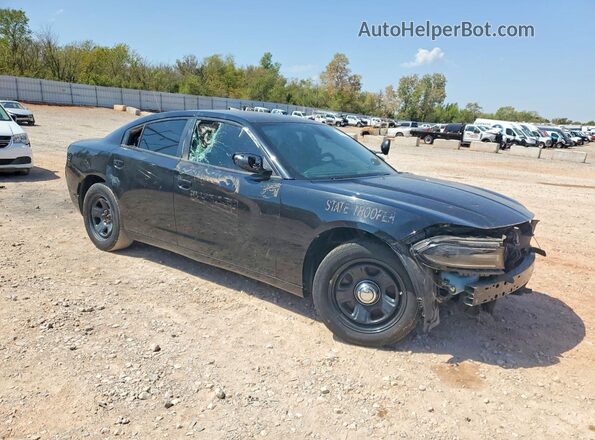 2C3CDXAT7JH180730 2018 DODGE CHARGER Черный Передняя правая четверть