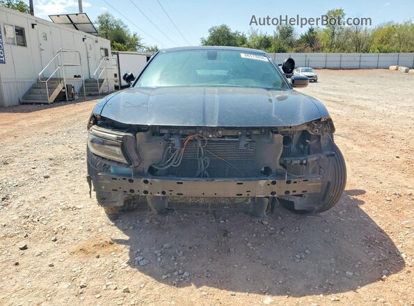 2C3CDXAT7JH180730 2018 DODGE CHARGER Черный Вид спереди