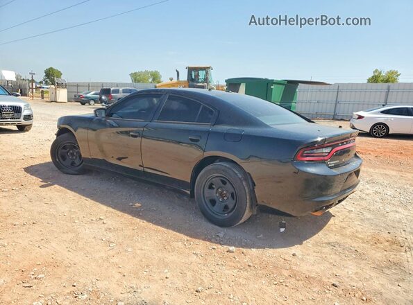 2C3CDXAT7JH180730 2018 DODGE CHARGER Черный Задняя левая четверть