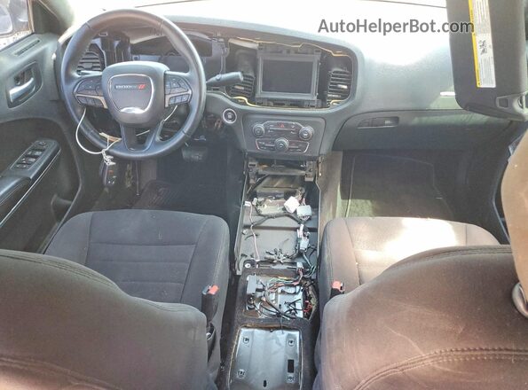 2C3CDXAT7JH180730 2018 DODGE CHARGER Черный Вид панели приборов