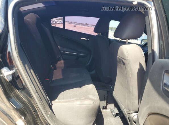 2C3CDXAT7JH180730 2018 DODGE CHARGER Черный Вид задних сидений
