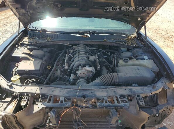 2C3CDXAT7JH180730 2018 DODGE CHARGER Черный Вид задней части салона