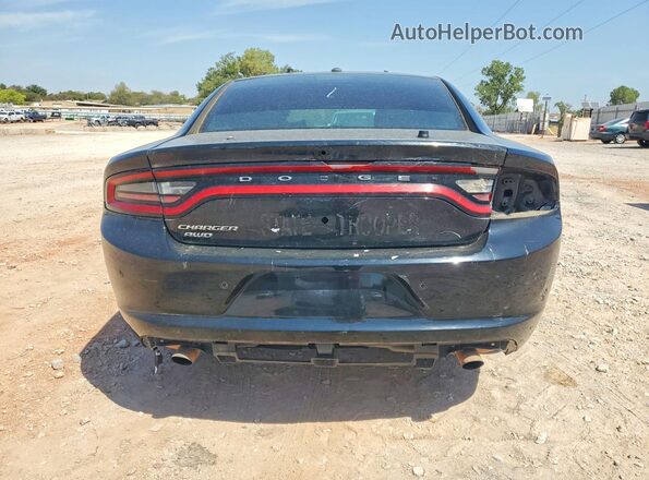 2C3CDXAT7JH180730 2018 DODGE CHARGER Черный Вид сзади
