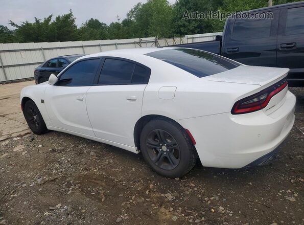 2C3CDXBG0KH748173 2019 DODGE CHARGER White Հետևի ձախ
