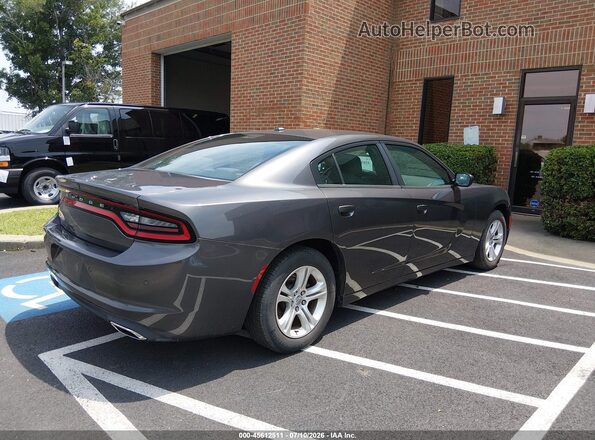 2C3CDXBG0LH138016 2020 DODGE CHARGER Gray Հետևի աջ