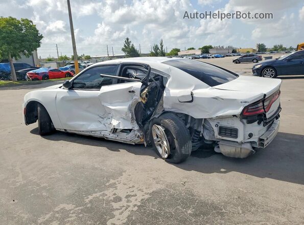2C3CDXBG0NH216202 2022 DODGE CHARGER White Tył lewy