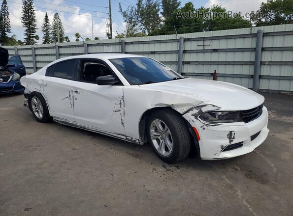 2C3CDXBG0NH216202 2022 DODGE CHARGER White Przód prawy