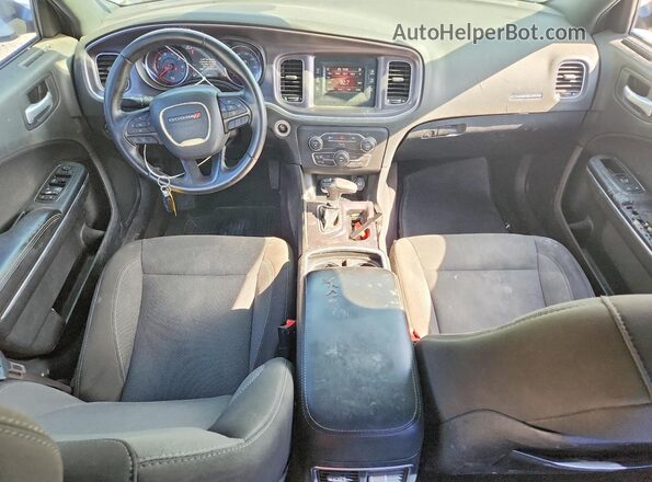2C3CDXBG1GH303500 2016 DODGE CHARGER Белый Вид панели приборов