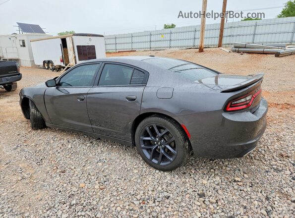 2C3CDXBG1KH732628 2019 DODGE CHARGER Gray Rear left