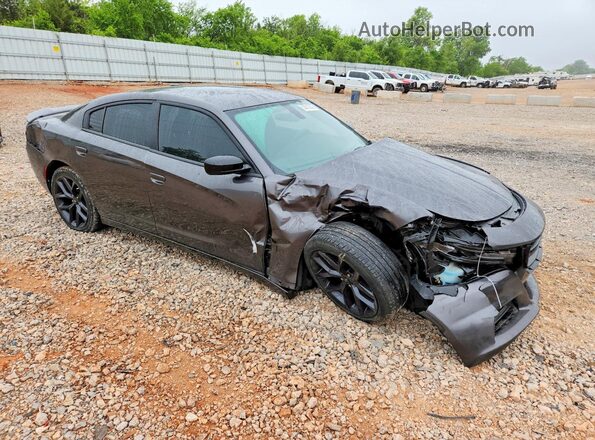 2C3CDXBG1KH732628 2019 DODGE CHARGER Gray Front right