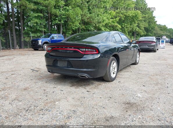 2C3CDXBG1LH100486 2020 DODGE CHARGER Black უკანა მარჯვენა