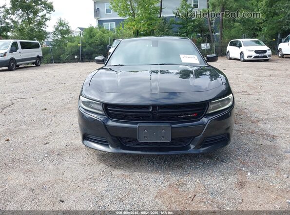 2C3CDXBG1LH100486 2020 DODGE CHARGER Black წინა ხედი