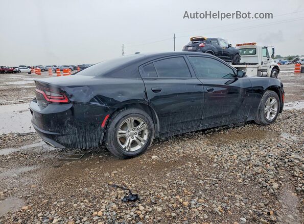 2C3CDXBG1LH217002 2020 DODGE CHARGER Black Задня права чверть