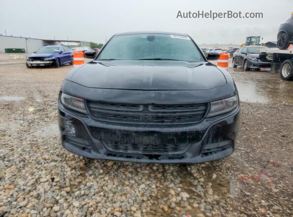 2C3CDXBG1LH217002 2020 DODGE CHARGER Black Вид спереду
