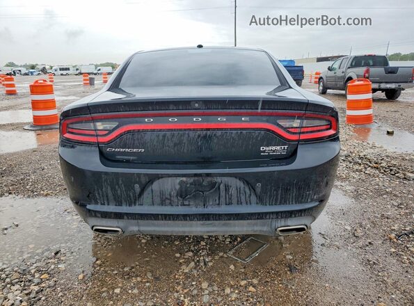 2C3CDXBG1LH217002 2020 DODGE CHARGER Black Вид ззаду