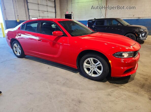 2C3CDXBG1NH196705 2022 DODGE CHARGER Red Front right