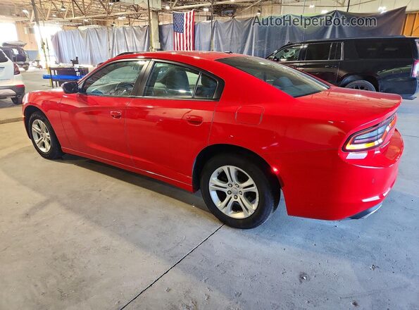 2C3CDXBG1NH196705 2022 DODGE CHARGER Red Rear left