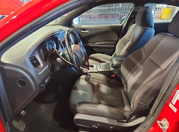 2C3CDXBG1NH196705 2022 DODGE CHARGER Red Front interior view