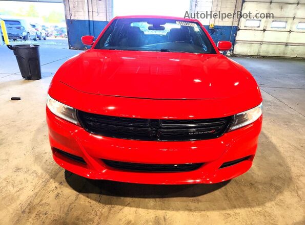 2C3CDXBG1NH196705 2022 DODGE CHARGER Red Front view