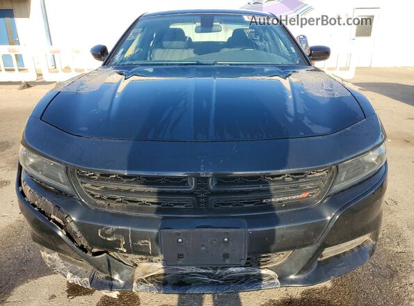2C3CDXBG1NH224440 2022 DODGE CHARGER Black წინა ხედი