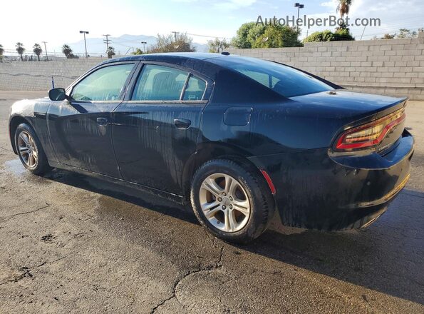 2C3CDXBG1NH224440 2022 DODGE CHARGER Black უკანა მარცხენა