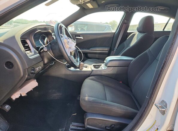 2C3CDXBG1NH239861 2022 DODGE CHARGER White Вид салону спереду