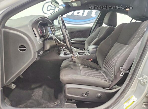 2C3CDXBG1PH547485 2023 DODGE CHARGER Silver Vista interior delantera