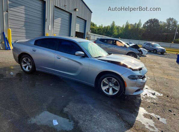 2C3CDXBG2GH155597 2016 DODGE CHARGER Silver Przód prawy