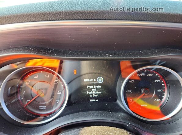 2C3CDXBG2GH155597 2016 DODGE CHARGER Silver Widok zestawu wskaźników