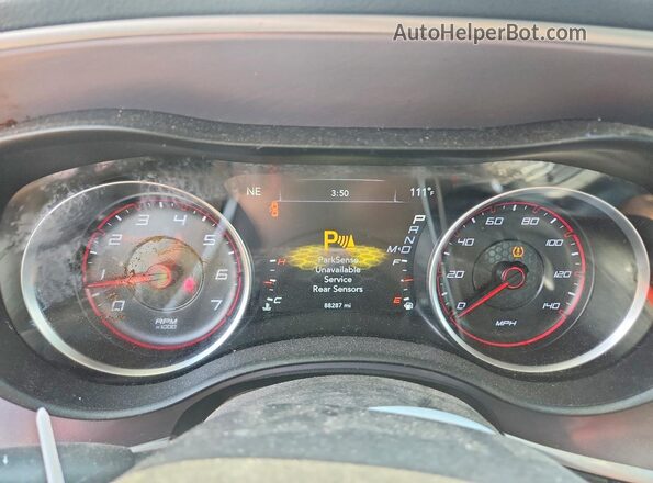 2C3CDXBG2KH707589 2019 DODGE CHARGER Серый Вид щитка приборов