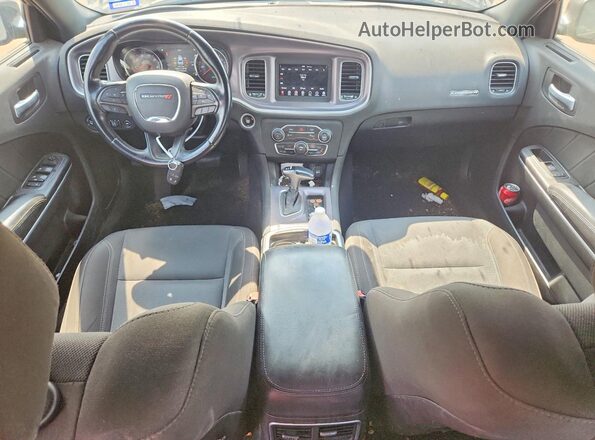 2C3CDXBG2KH707589 2019 DODGE CHARGER Серый Вид панели приборов