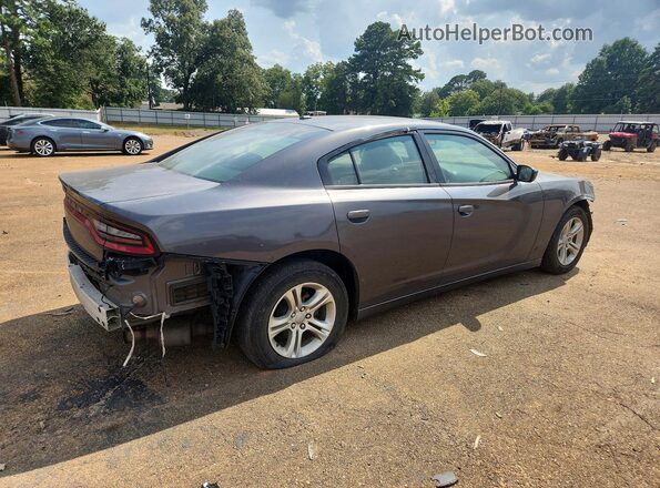 2C3CDXBG2KH707589 2019 DODGE CHARGER Серый Задняя правая четверть