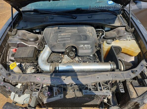 2C3CDXBG2KH707589 2019 DODGE CHARGER Серый Вид задней части салона