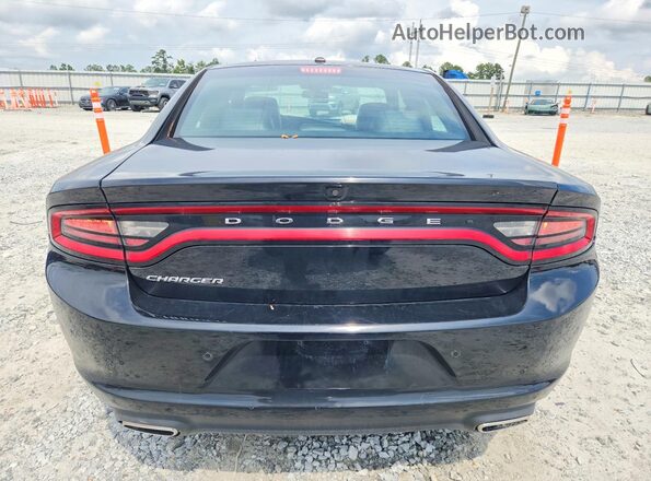 2C3CDXBG2LH235380 2020 DODGE CHARGER Black უკანა ხედი