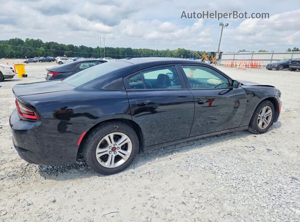 2C3CDXBG2LH235380 2020 DODGE CHARGER Black უკანა მარჯვენა