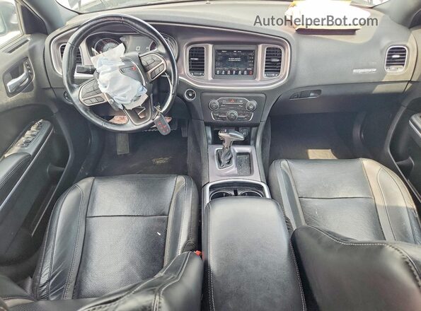 2C3CDXBG2LH235380 2020 DODGE CHARGER Black წინა პანელის ხედი