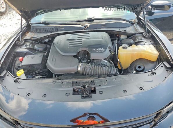 2C3CDXBG2MH638955 2021 DODGE CHARGER Black Вид задньої частини салону
