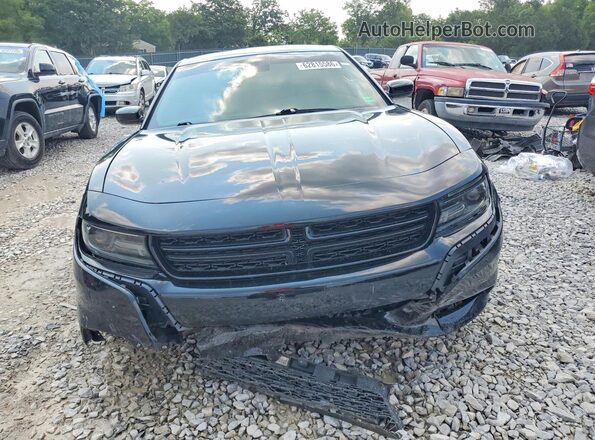 2C3CDXBG2MH638955 2021 DODGE CHARGER Black Вид спереду